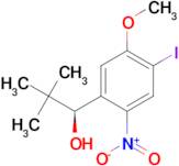 (S)-1-(4-Iodo-5-methoxy-2-nitrophenyl)-2,2-dimethylpropan-1-ol