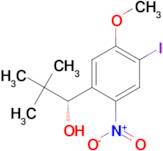 (R)-1-(4-Iodo-5-methoxy-2-nitrophenyl)-2,2-dimethylpropan-1-ol