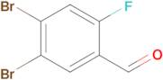 4,5-Dibromo-2-fluorobenzaldehyde