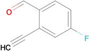 2-Ethynyl-4-fluorobenzaldehyde