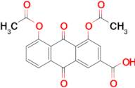 4,5-Diacetoxy-9,10-dioxo-9,10-dihydroanthracene-2-carboxylic acid