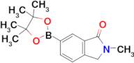 2-Methyl-6-(4,4,5,5-tetramethyl-1,3,2-dioxaborolan-2-yl)isoindolin-1-one