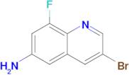 3-Bromo-8-fluoroquinolin-6-amine