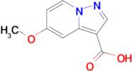 5-Methoxypyrazolo[1,5-a]pyridine-3-carboxylic acid