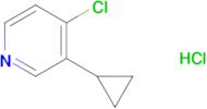 4-Chloro-3-cyclopropylpyridine hydrochloride