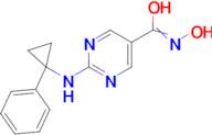 N-Hydroxy-2-((1-phenylcyclopropyl)amino)pyrimidine-5-carboxamide