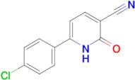 6-(4-Chlorophenyl)-2-oxo-1,2-dihydropyridine-3-carbonitrile