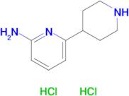 6-(Piperidin-4-yl)pyridin-2-amine dihydrochloride