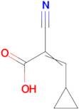 2-Cyano-3-cyclopropylacrylic acid