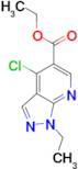 ethyl 4-chloro-1-ethyl-1H-pyrazolo[3,4-b]pyridine-5-carboxylate