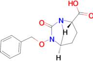 (2S,5R)-6-(benzyloxy)-7-oxo-1,6-diazabicyclo[3.2.1]octane-2-carboxylic acid