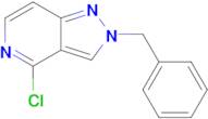 2-benzyl-4-chloro-2H-pyrazolo[4,3-c]pyridine