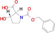 (2S,3S)-1-[(benzyloxy)carbonyl]-3-hydroxypyrrolidine-2-carboxylic acid