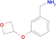 [3-(oxetan-3-yloxy)phenyl]methanamine