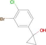 1-(3-bromo-4-chlorophenyl)cyclopropan-1-ol