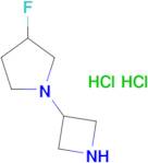 1-(azetidin-3-yl)-3-fluoropyrrolidine dihydrochloride