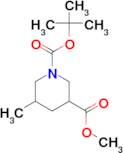 1-tert-butyl 3-methyl 5-methylpiperidine-1,3-dicarboxylate