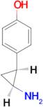 4-[(1R,2S)-rel-2-aminocyclopropyl]phenol