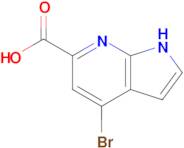 4-bromo-1H-pyrrolo[2,3-b]pyridine-6-carboxylic acid