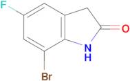 7-bromo-5-fluoro-2,3-dihydro-1H-indol-2-one