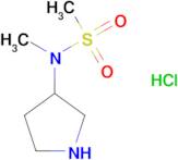 N-methyl-N-(pyrrolidin-3-yl)methanesulfonamide hydrochloride