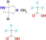 (1R,5R)-3-methyl-3,6-diazabicyclo[3.2.0]heptane; bis(trifluoroacetic acid)