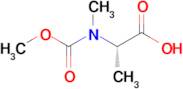 (2S)-2-[(methoxycarbonyl)(methyl)amino]propanoic acid
