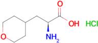 (2S)-2-amino-3-(oxan-4-yl)propanoic acid hydrochloride