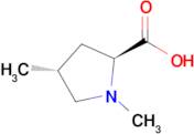 (2S,4R)-1,4-dimethylpyrrolidine-2-carboxylic acid