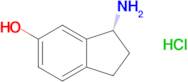 (3R)-3-amino-2,3-dihydro-1H-inden-5-ol hydrochloride