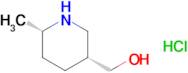 [(3R,6S)-6-methylpiperidin-3-yl]methanol hydrochloride