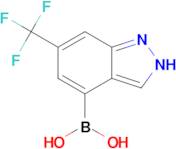 [6-(trifluoromethyl)-1H-indazol-4-yl]boronic acid