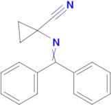 1-[(diphenylmethylidene)amino]cyclopropane-1-carbonitrile