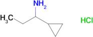 1-cyclopropylpropan-1-amine hydrochloride