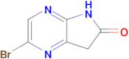 2-bromo-5H,6H,7H-pyrrolo[2,3-b]pyrazin-6-one