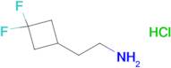 2-(3,3-difluorocyclobutyl)ethan-1-amine hydrochloride