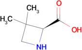 2-Azetidinecarboxylic acid, 3,3-dimethyl-, (2S)-