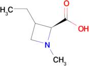 2-Azetidinecarboxylic acid,3-ethyl-1-methyl, (2S)-