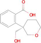 2h-pyran-3-methanol, tetrahydro-, 3-benzoate, (3s)-