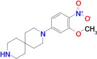 3-(3-methoxy-4-nitrophenyl)-3,9-diazaspiro[5.5]undecane