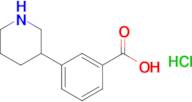 3-(piperidin-3-yl)benzoic acid hydrochloride