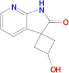 3-hydroxy-1',2'-dihydrospiro[cyclobutane-1,3'-pyrrolo[2,3-b]pyridine]-2'-one