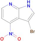 3-bromo-4-nitro-1H-pyrrolo[2,3-b]pyridine