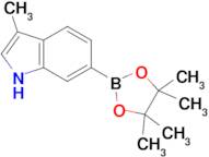 3-methyl-6-(tetramethyl-1,3,2-dioxaborolan-2-yl)-1H-indole