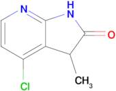 4-chloro-3-methyl-1H,2H,3H-pyrrolo[2,3-b]pyridin-2-one