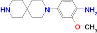 4-{3,9-diazaspiro[5.5]undecan-3-yl}-2-methoxyaniline