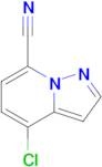 4-chloropyrazolo[1,5-a]pyridine-7-carbonitrile