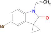 5'-bromo-1'-ethenyl-1',2'- dihydrospiro[cyclopropane-1,3'-indole]-2'-one