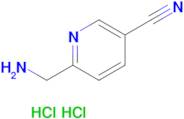 6-(aminomethyl)pyridine-3-carbonitrile dihydrochloride