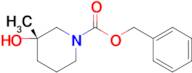 benzyl (3S)-3-hydroxy-3-methylpiperidine-1-carboxylate